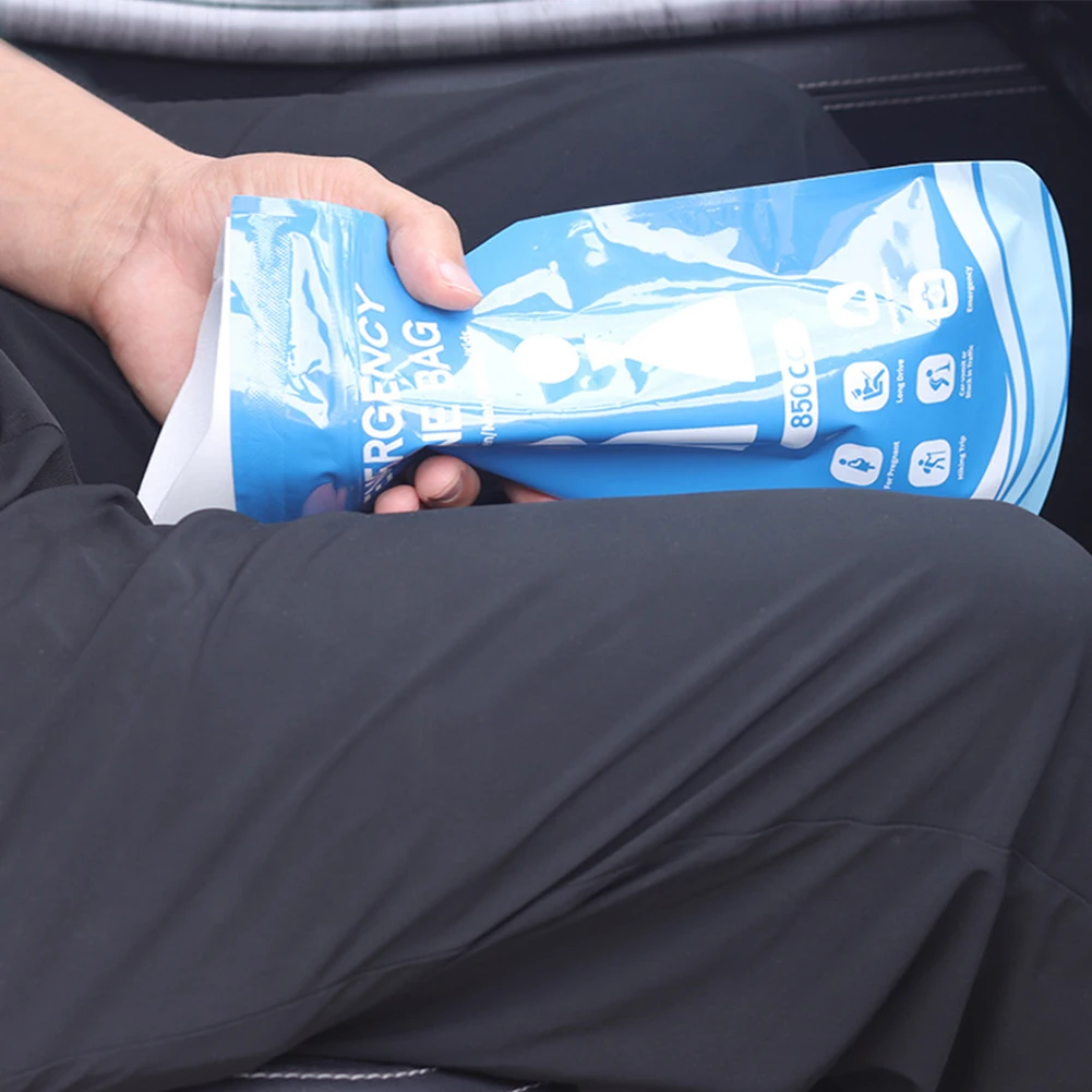 Disposable Urine Bag 30-1PCS Outdoor Emergency Urine Bags 850ml Disposable Travel Mini Mobile Toilet Portable Urinal Bag For Female Baby Male Vomiting