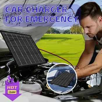 แผงโซลาร์เซลล์ 10W5V แผงชาร์จ กล้องวงจรปิดแบบติดประตู ใช้พลังงานต่ำ ระบบรักษาความปลอดภัย  รองรับการเชื่อมต่อ DC/Type-C กำลังไฟ 10W 1