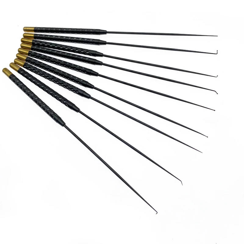

Micro Spatula Dissector Nerve Hook Curette 21cm Micro Nerve surgery Instruments