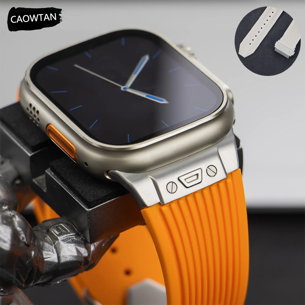 

Ремешок силиконовый спортивный для Apple Watch Band Series 9 8 7 6 5 4 SE Ultra 2/1 49 мм 45 44 42 41 40 38 мм