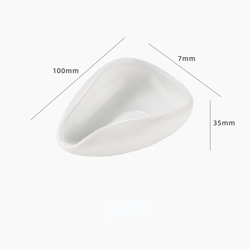 Coffee bean dish weighing bean dish ceramic measuring cup Coffee & Tea Accessory Dosing Scoop And Cup Ceramic Coffee Dosing Tray