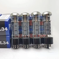 Mullard EL34 Vacuum Tube HIFI Audio Valve Replaces 6CA7 KT77 KT90 5881 6P3P KT66 Tube Amplifier Kit Diy Matched Quad 2
