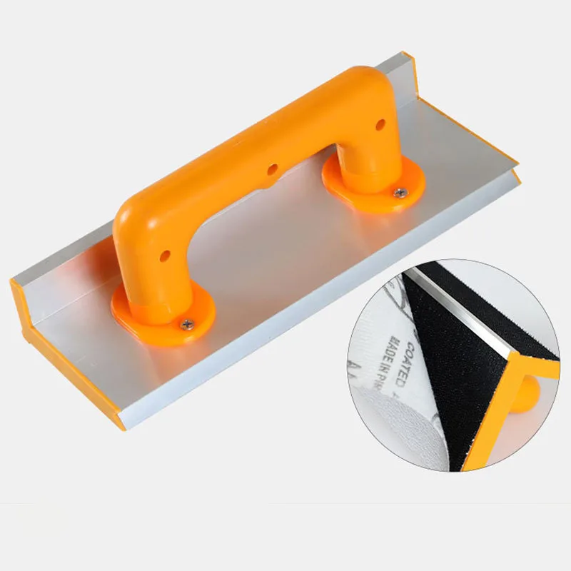 

90 Degree Inside Corner Sandpaper Holder Sanding Block Grinding Holder Self Adhensive Drywall Wood Abrasive Hand Sanding Pad