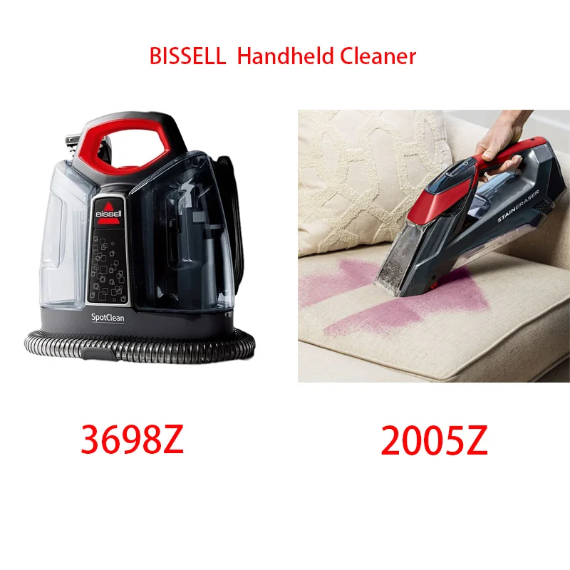 BISSELLSpotCleanHandheldSteamCleanerSofaCarpetCurtainCarVacuum