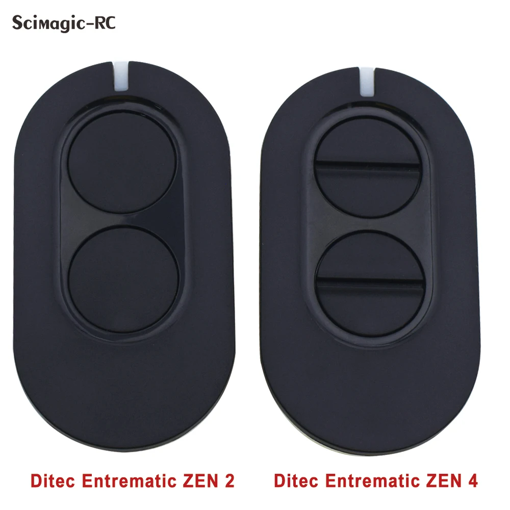 

4 Types DITEC Entrematic ZEN 2 4 ZEN2W ZEN4W GOL4 BIXLG4 BIXLP2 Rolling Code 433 mhz Garage Door Remote Control Gate Opener