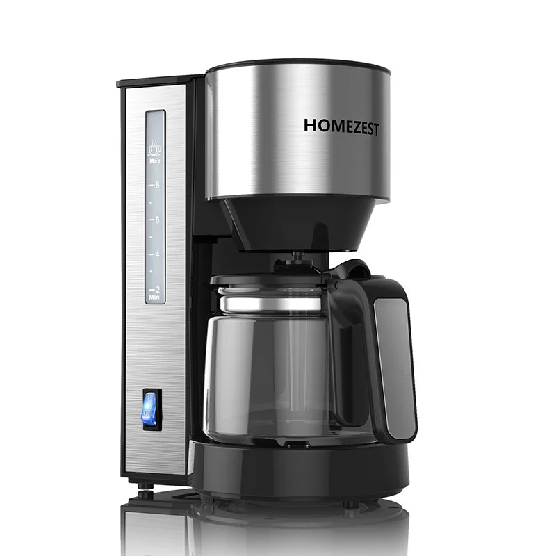800w 1.2L Automatic Drip Coffee Machine Electric Drip Coffee Maker for home
