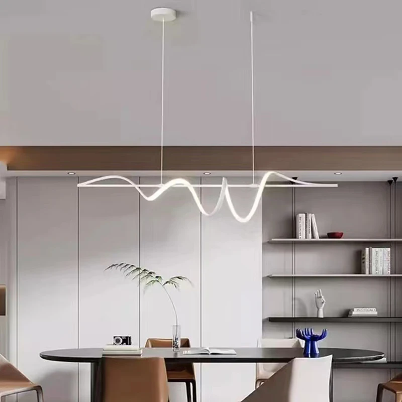 

Creative Modern Led Chandeliers For Table Dining Room office Kitchen cafe Bar Room decor Nordic lamp Pendant chandelier Fixtures