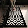 Kitchen Carpet Waterproof Oil-proof Floor Mat Pvc Leather Non-slip Foot Mats Long Strip Home Decoration Rug Alfombra De Cocina 2