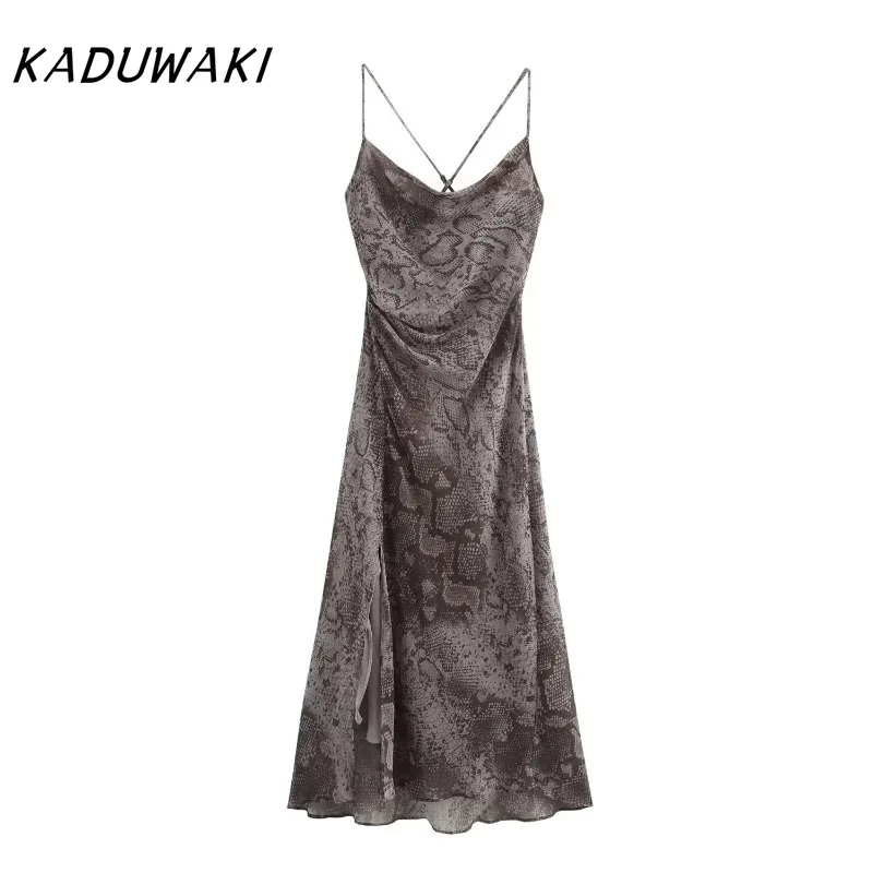 Korean Elegant Women Evening Dress Chic Retro Hollow Folds Skinny Slim Slit Midi Party Club Gown Formal Lady Femme Mujer Vestido