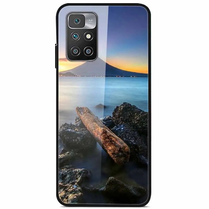 Space Starry Tempered Glass Phone Case - Durable Protective Cover