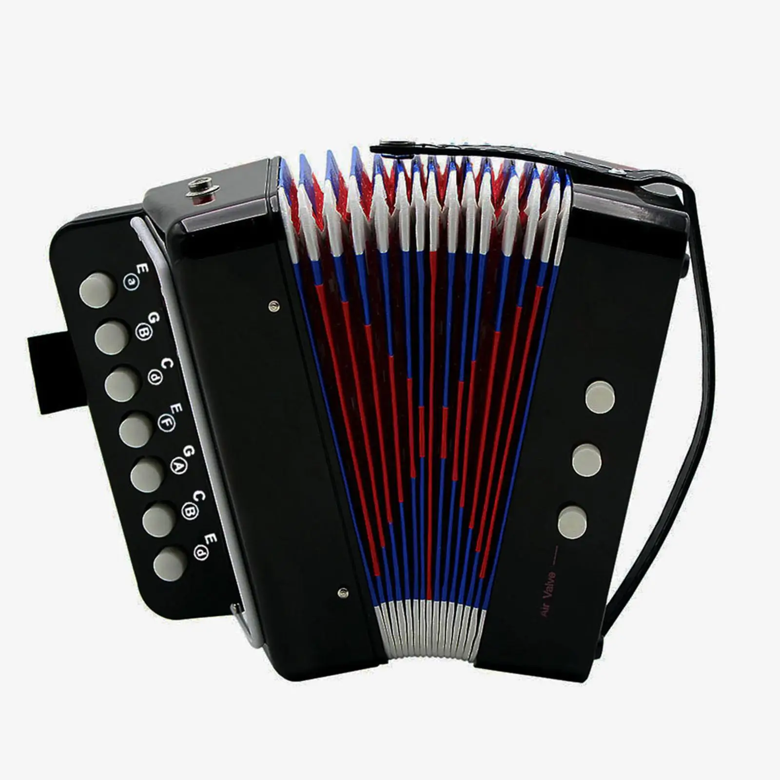 

17 Keys 2 Bass Kids Accordion Early Childhood Musical Instrument Valentines Day Gifts for Kids Amateur Music Lovers Beginner