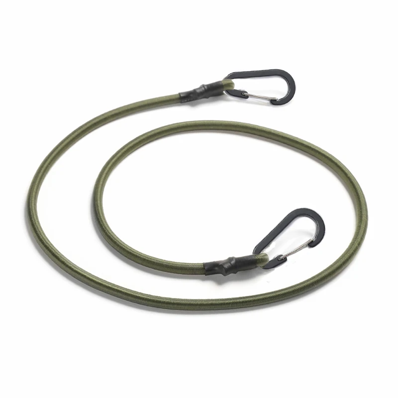 5 Types 7MM Bungee Cords with Black Hooks Stretch Elastic Ropes Lightweight for Bikes Car Luggage Packing Roof Rack Strap