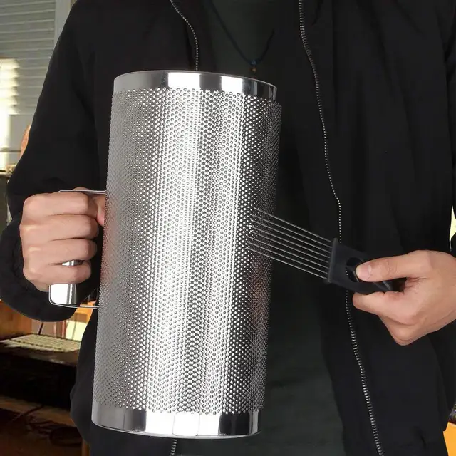 Raschietto Guiro In Metallo - Strumento Musicale Latino Con Doppia Superficie Sonora - Foto 12