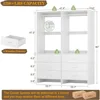 Closet System Closet Organizer, Wood Closet Organizer System, Walk-in Closets or Small Closets Wardrobe, Clothes Rack wi 2