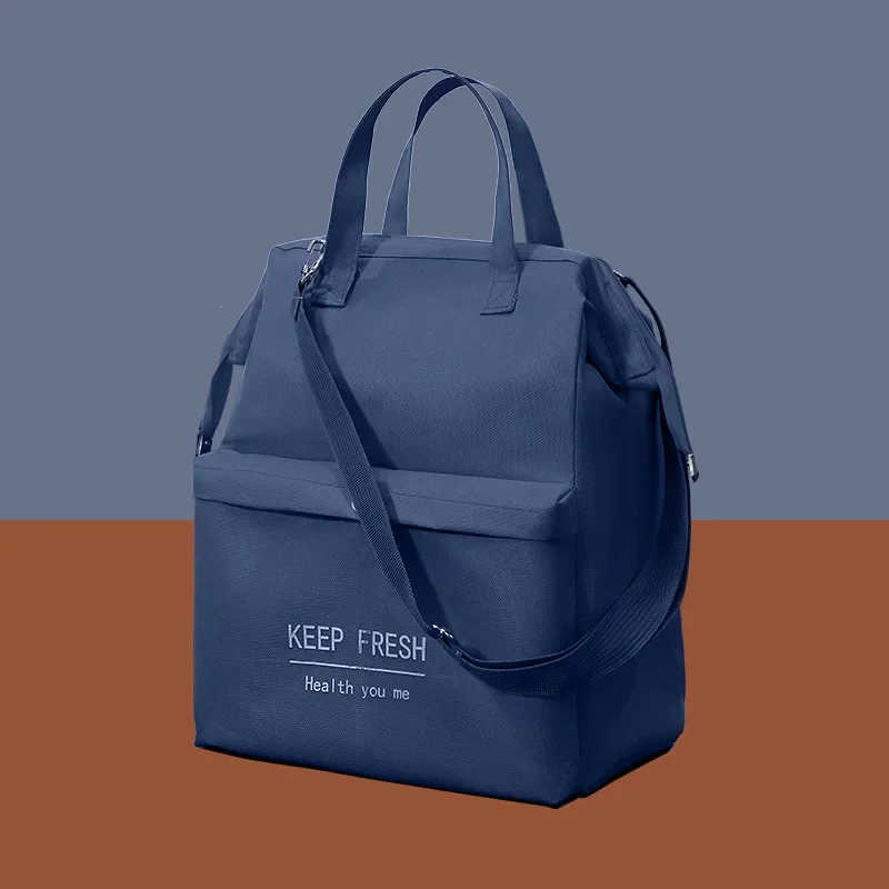 

Вместительная сумка для ланча для женщин, водонепроницаемая изолированная сумка через плечо, сумка для ланча, Портативная сумка-холодильник для пикника, 2024