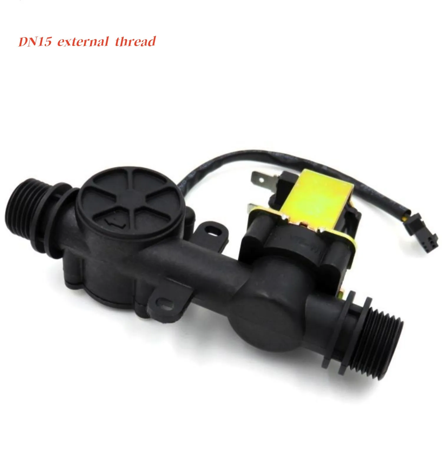 Water Flow Meter Sensor Indicator Counter with Solenoid Valve Automatic Billing System for Water Heaters Dispenser G1/2