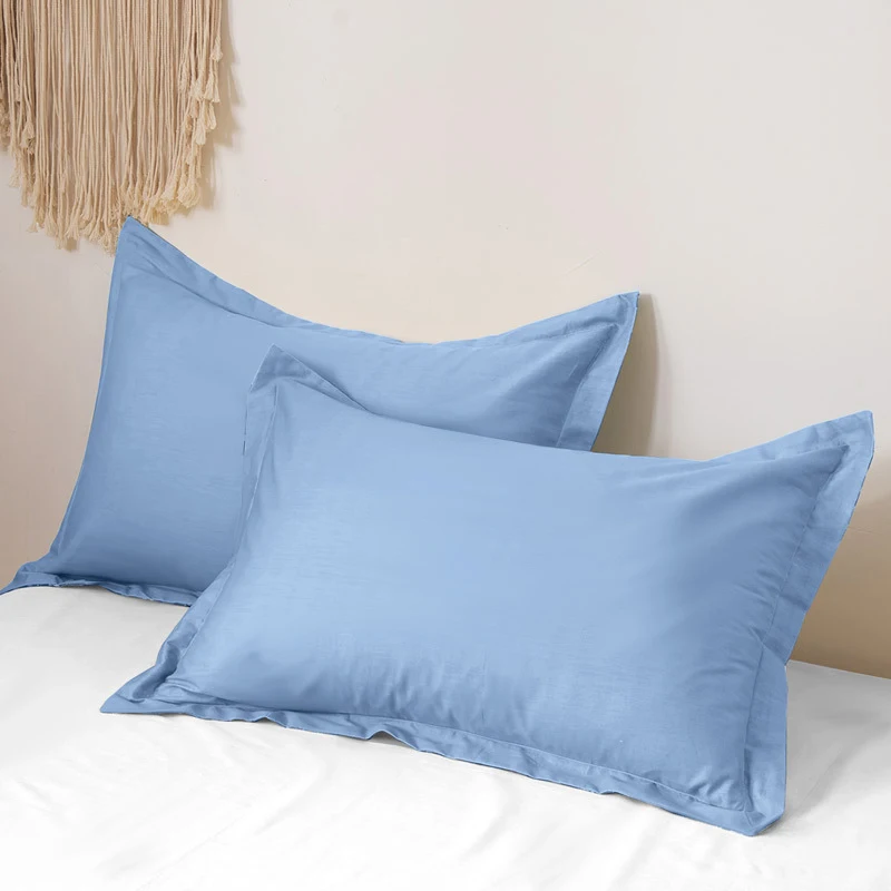 2pcs 100% brushed polyester fibre pillowcase (coreless), super soft and comfortable, anti-wrinkle, fade and stain resistant 4