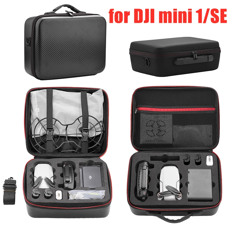 Portable DJI Mavic MINI 1/SE Storage Bag Case Remote Controller Battery  Drone Body Handbag Carrying Case Drone Accessories