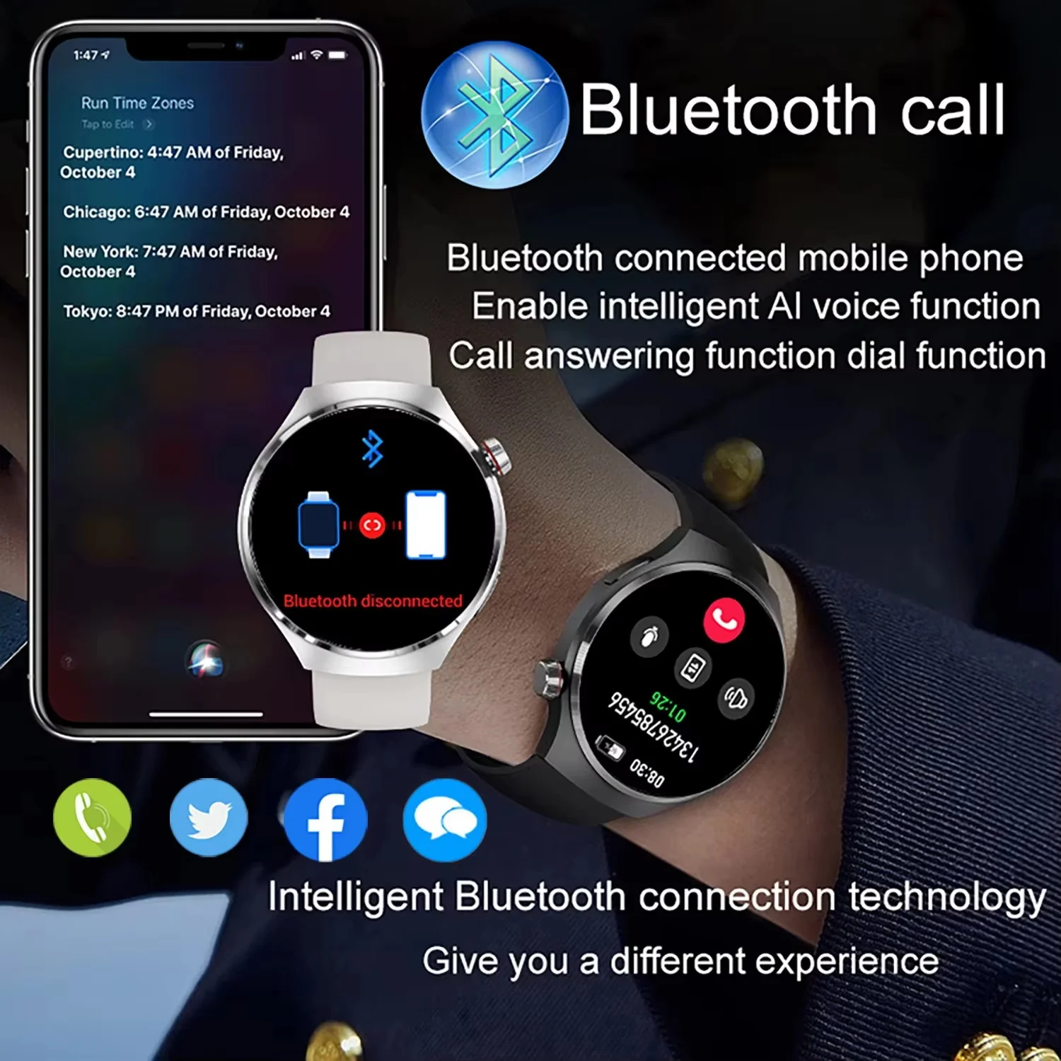 2025 ���� ���� 300mAh ���͸� ����Ʈ��ġ ���� GPS ��ħ�� ��а� ������ 3ATM ��� ������ ����Ʈ��ġ ������