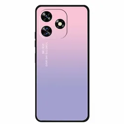 Sleek Black Silicone Protective Case with Colorful Puzzle Design for Oukitel C51 (W01.CH.1)