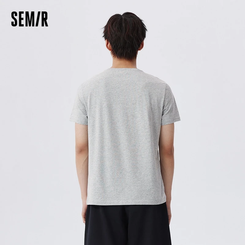 Mens pajamas cotton short sleeved shirt Men Spring Cotton Short Sleeve T Shirt