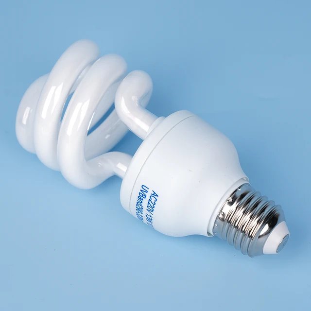 13W 26W Reptile UVB Heating Lamp Bulb 5.0 10.0 Calcium Supplement Lamps Bulbs Reptiles Box Lighting for Snake Lizard Turtle 220V 6