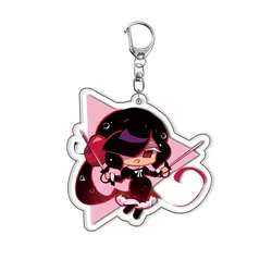 Chibi Cookie Keychain - Cute Acrylic Bag Accessory - 5.5cm (Keychain - 5)