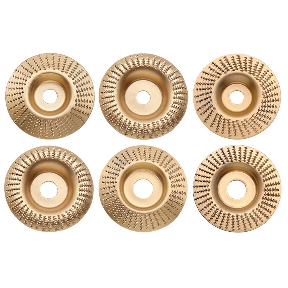 1pc Angle Grinder Grinding Wheel Wood Carving Disc Polishing Wheel Carving Sanding Cleaning Tool Abrasive Disc For 100 Type