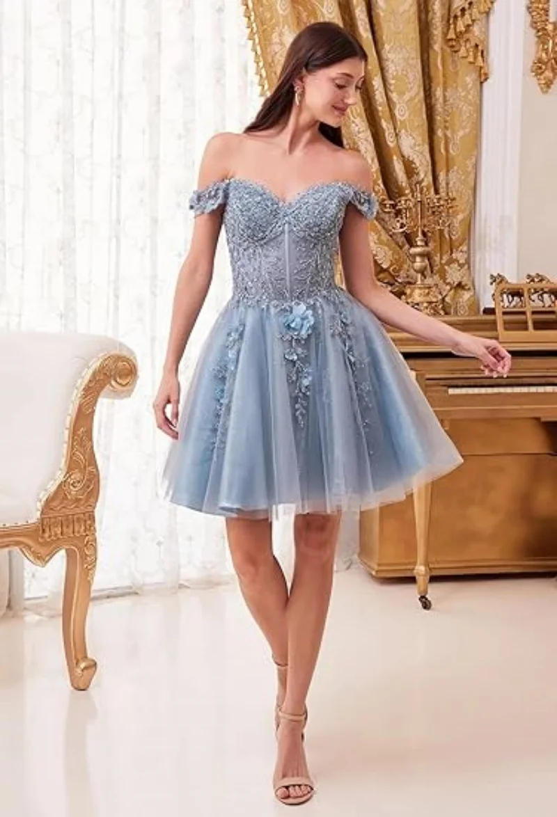 Lovely Strapless Homecoming Dress,Graduation Dress For Teens Y2090