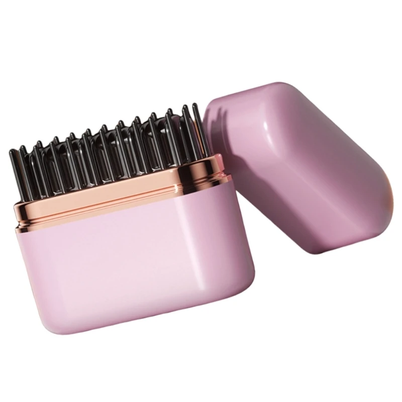Multifunctional Hair Straightener Wireless Straight Hair Comb Hair Straightener Brush Suitable for Travel and Home Drop Shipping 5