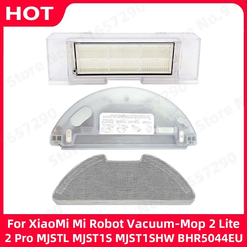 Caixa de pó do Tanque de Água Mop Pano Peça de Reposição para Xiaomi mi Robô Vácuo-mop Lite Pro Mjst1s Mjst1shw Bhr5044eu Accessroies