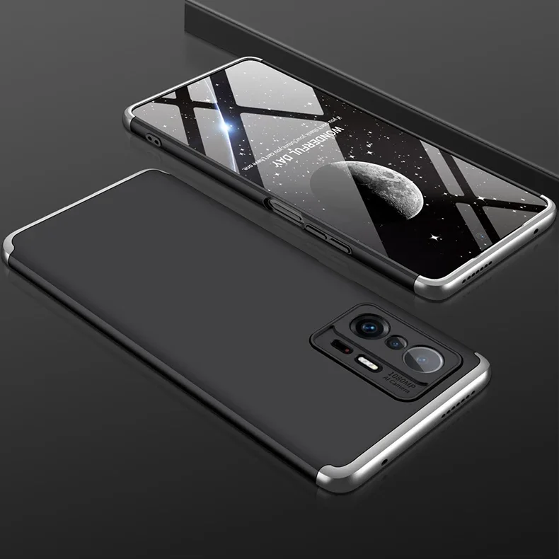 Shockproof Armor Plastic Case For Xiaomi Mi 11T Pro Full Protection 3 in 1 Hard