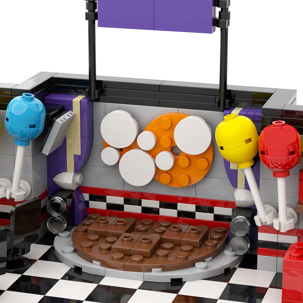 LEGO MOC Freddy Fazbear's Pizza (FNaF 1) - Modular Building by