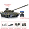 HENG LONG 1/16 7.0 Upgraded Metal Russia T90 RTR Radio Control Tank 3938 FPV 360° Turret RC Panzer Vehicle TH17852-SMT4 1