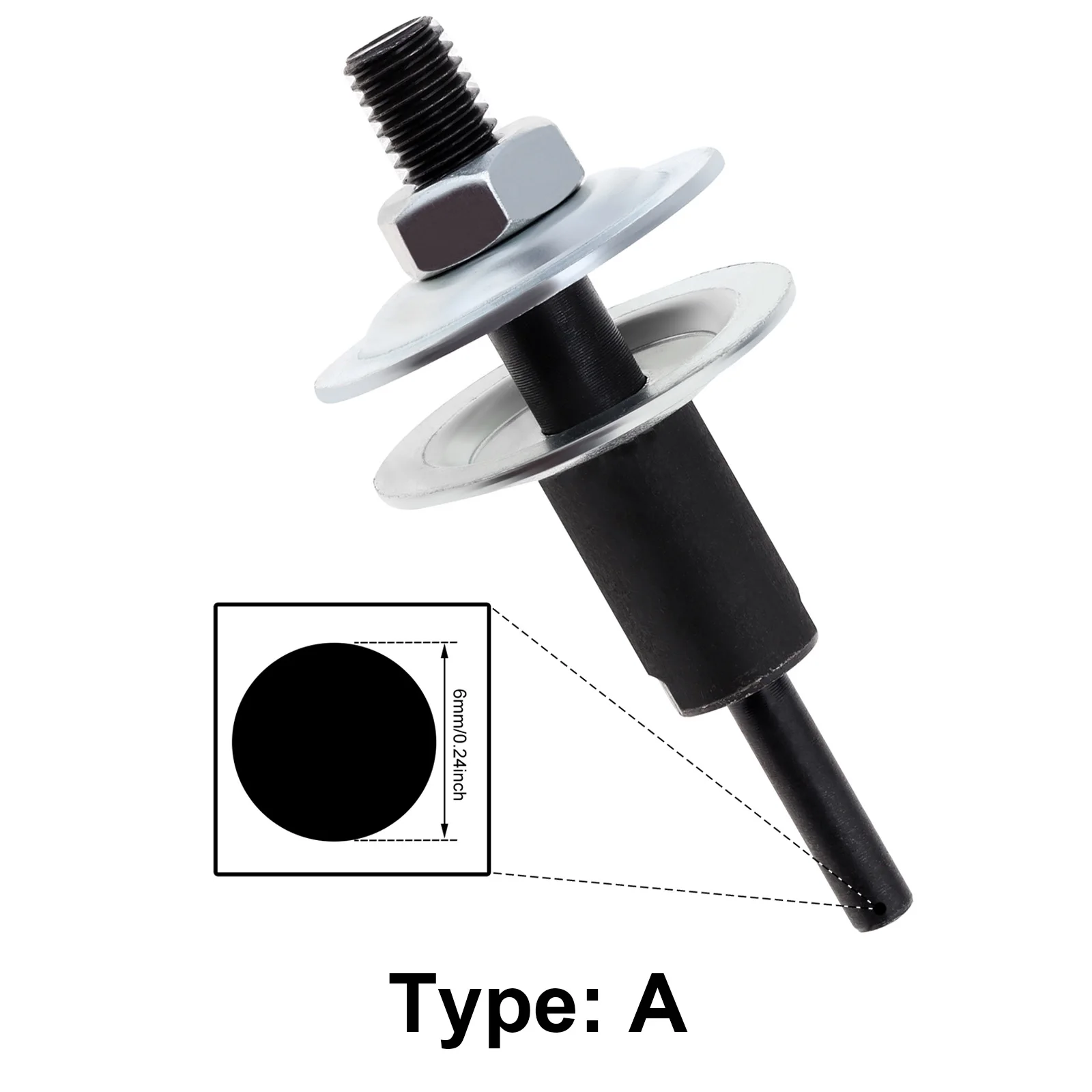 Arbre D'extension Pour Meuleuse - Adaptateur 5 à 16 Mm | Pour Roues à Fibre, Brosse Métallique, Polissage