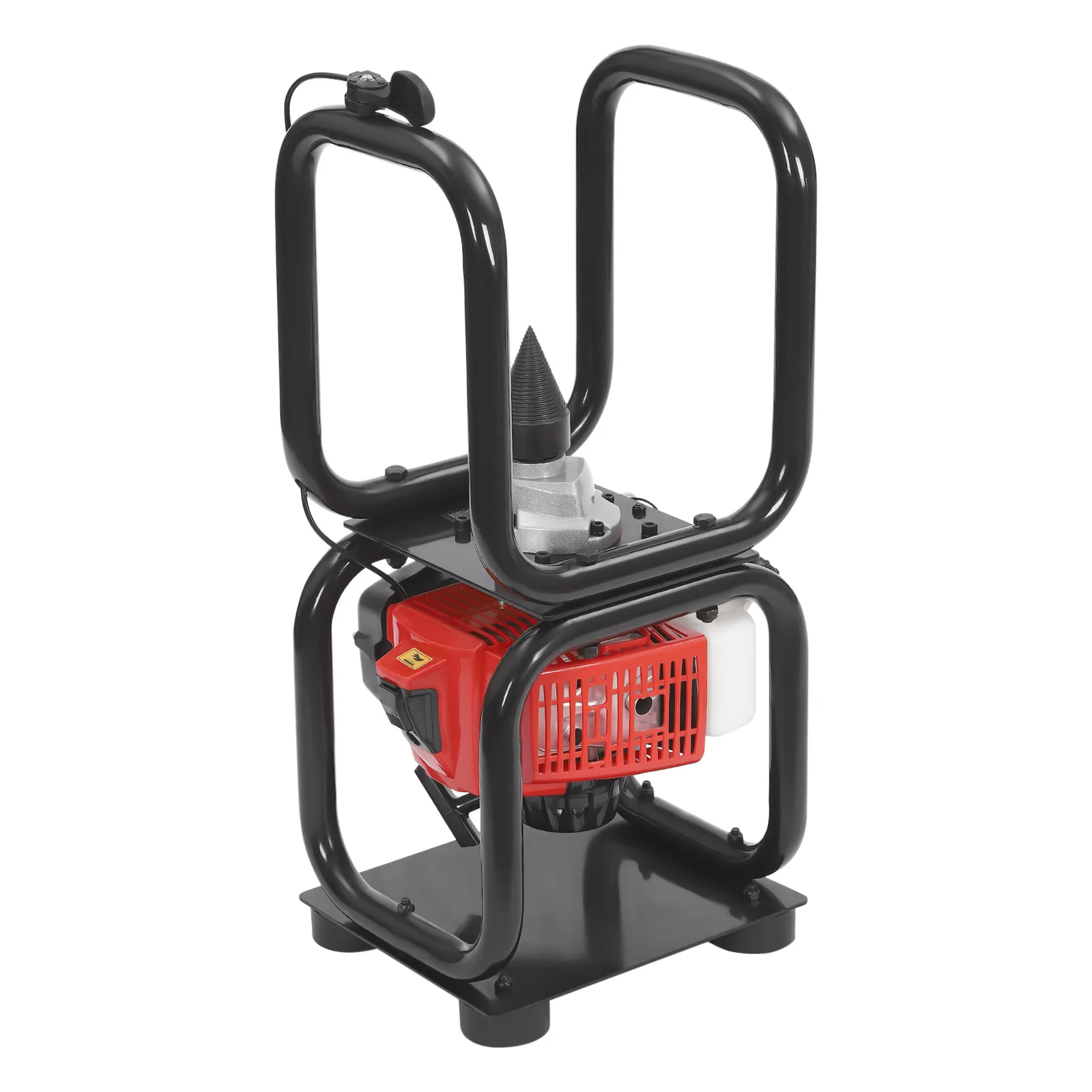 2.5 kW Wood Splitter Gas Powered 2-stroke Engine, 0.4 Gal Fuel Tank Gasoline Firewood Splitting Machine, Firewood Splitter