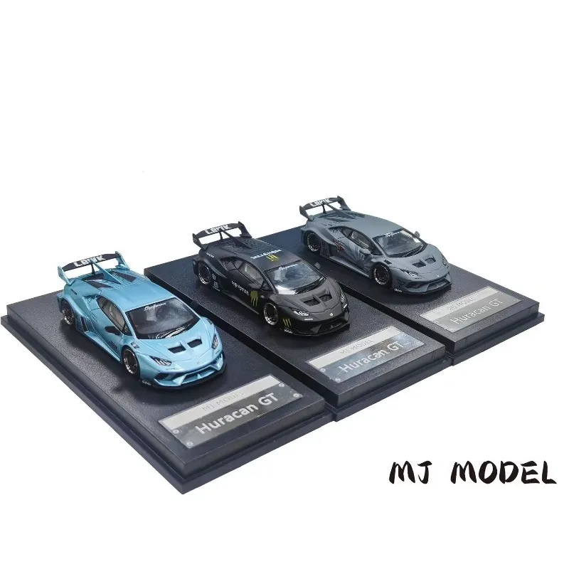 MJ 1:64 람보르기니 LP610 GT 우라칸 다이캐스트 자동차 모델 컬렉션