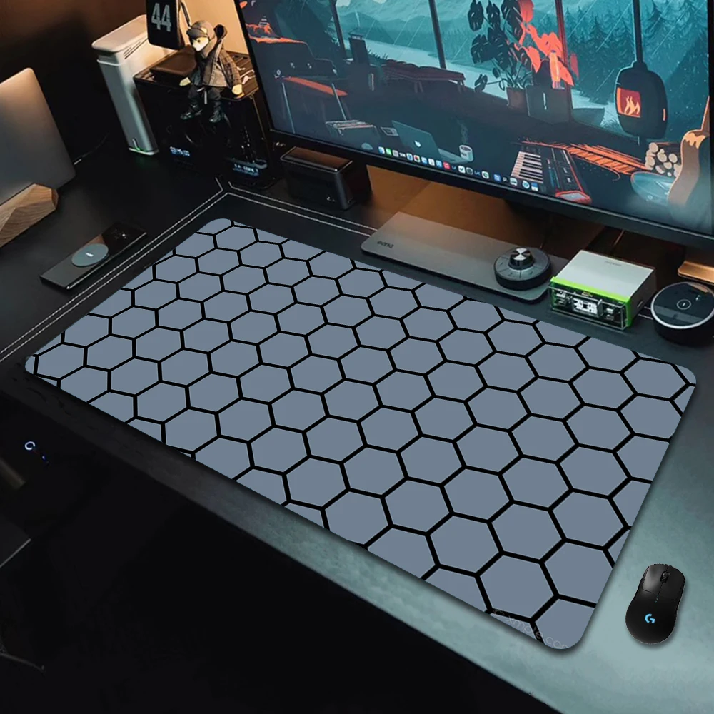 thumbnail image 1 of Mousepad Company-alfombrilla de ratón Original geométrica, accesorios para juegos, alfombrillas para reproductor de juegos, alfombrilla de escritorio grande, almohadillas para teclado de ordenador, 1 of 5