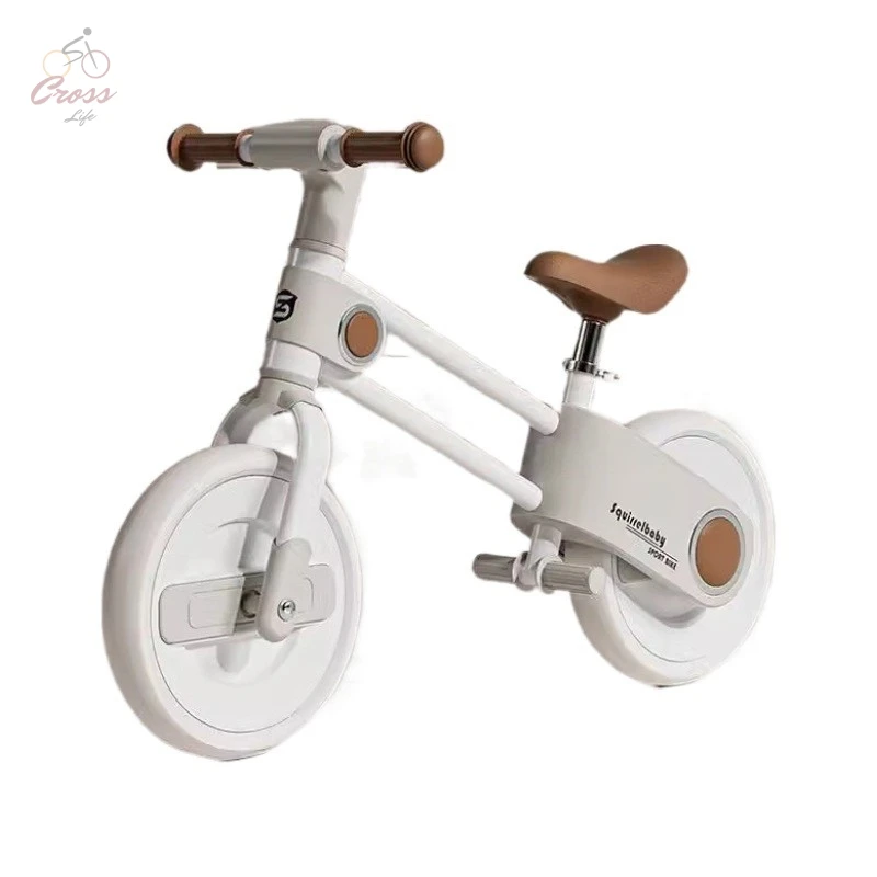 Children's Balance Bike Non Pedal Bike For Babies Aged 2-3-4 Sliding Learning Walker Sliding Unicycle Scooter Roller