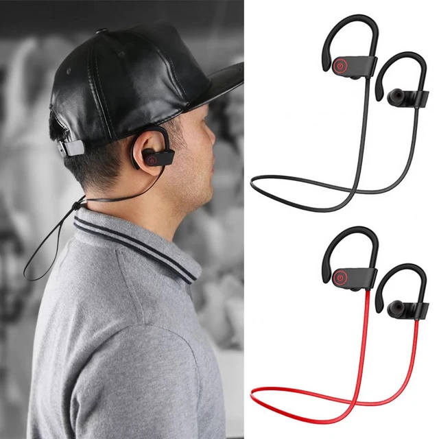 Auriculares deportivos inalámbricos con Bluetooth 5,3, IPX7