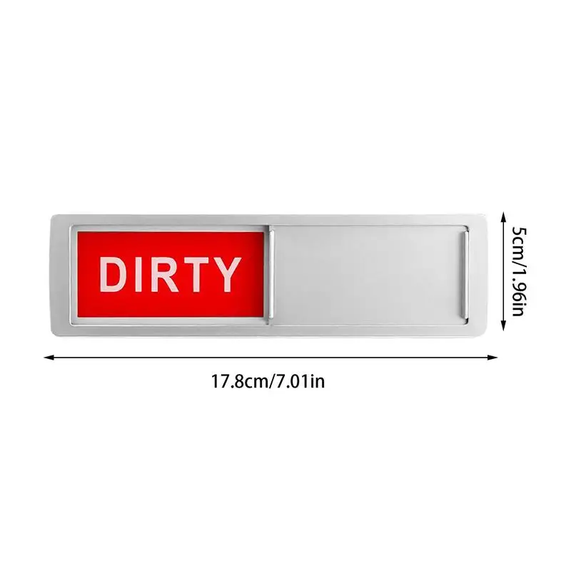 Magnetic Clean Dirty Dishwasher Sign for Kitchen