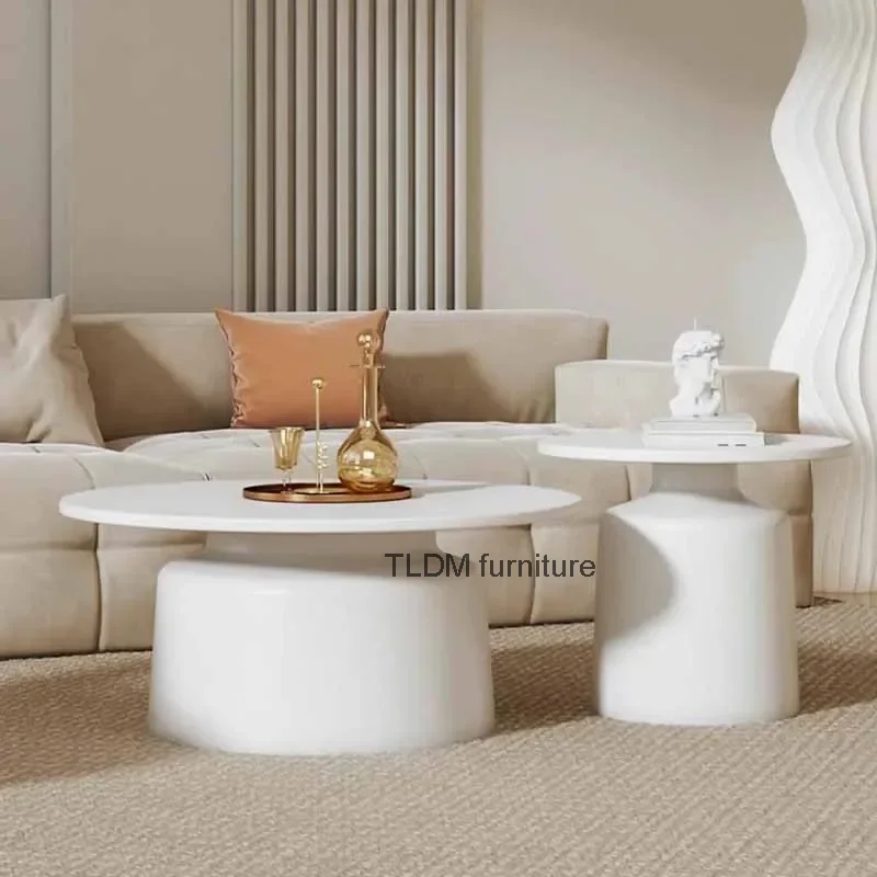 

Регулируемый журнальный столик в спальню, скандинавский органайзер для хранения, круглые журнальные столики, белый минималистичный столик, домашняя мебель