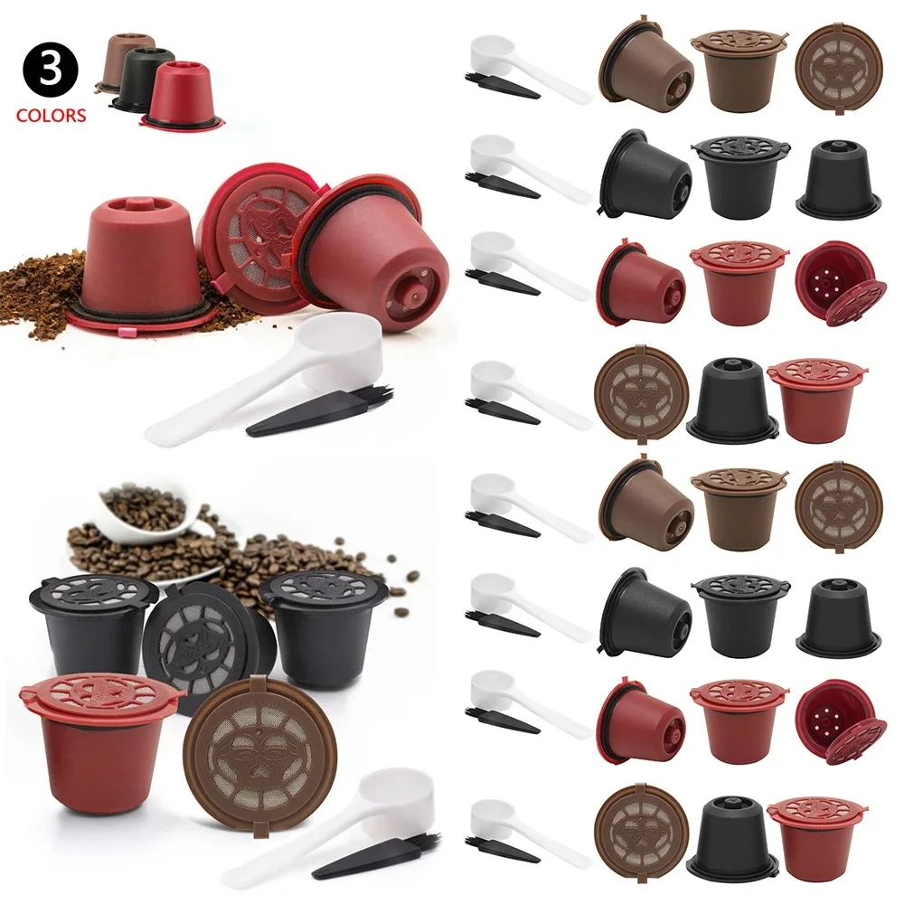 3PcsSmallRefillableDolceGustoCoffeeCapsuleNescafeReusable