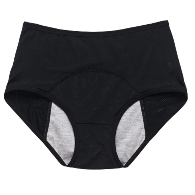Culotte menstruelle anti-fuite, sous-vêtements, pantalons physiologiques pour femmes, slips imperméables, grande taille, Lingerie féminine, L-8XL 1