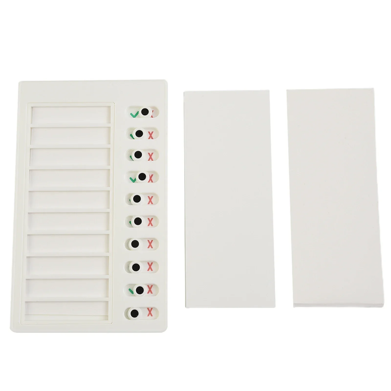 Blank Card Reusable Memo Chart Board for Daily Routine and Task Management Gift