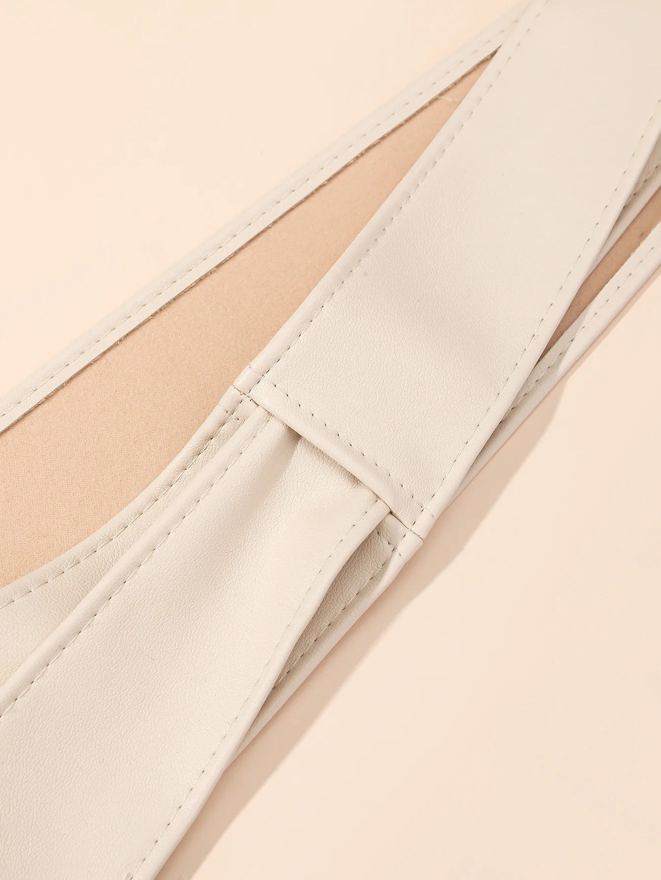 Grenzüberschreitender europäischer und amerikanischer Mode-PU-breiter Gürtel für Frauen, vielseitige Dekoration, Obi-Taillendichtung für Frauen, High-End-Tuniken – Detail 5