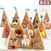 1 Pairs Box Christmas Socks Women Cute Thermal Fluffy Fuzzy Soft Velvet Thermo Sleep Sock Thick Warm Winter Socks New year Gift