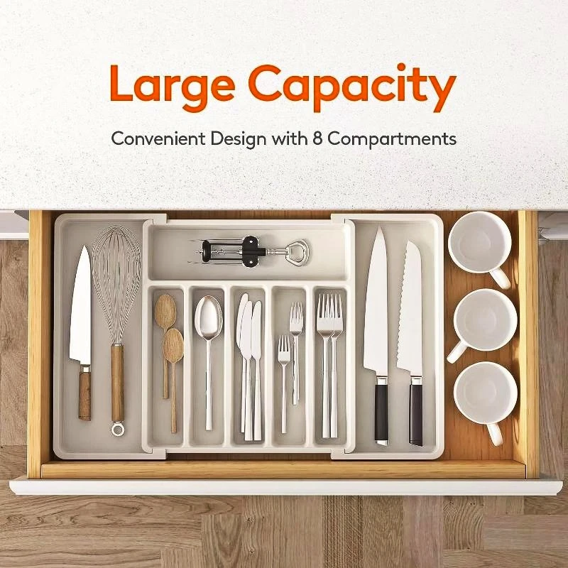 Kitchen Furniture Storage Expansion Tableware Storage Box For Household Use Kitchen Storage Container Pantry Organizer
