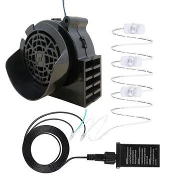팽창식 송풍기 교체, 정원 마당 팽창식 장식, 선풍기 송풍기 모터, 3 LED 리그, 12V, 0.5A, 1 세트