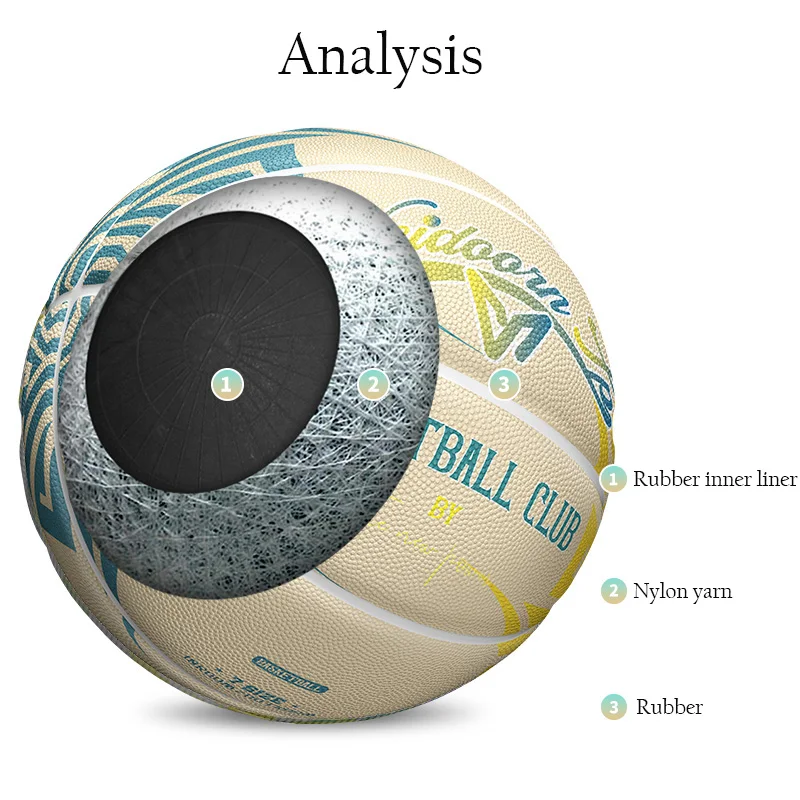 Veidoorn Premium Rubber Basketball